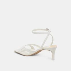 BECKI WIDE HEELS TRUE WHITE LEATHER(Becki Wide Heels True White Leather) -Dolce Vita DOLCEVITA HEELS BECKI TRUEWHITELEATHER 09 b5544485 9ec4 4e73 9e62 c5d44a7e2a12