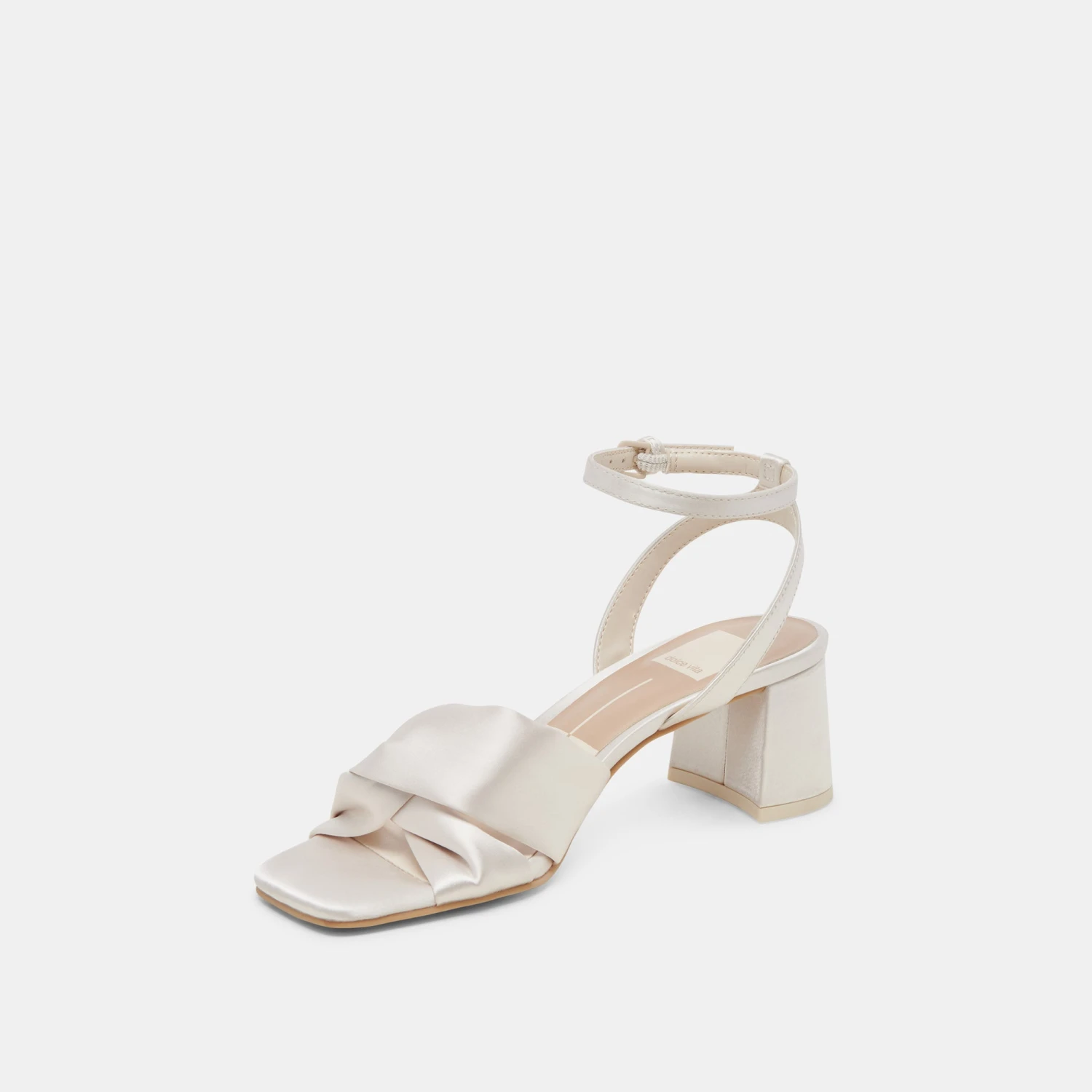 BRENNA HEELS IVORY SATIN(Brenna Heels Ivory Satin) 7 BRENNA HEELS IVORY SATIN(Brenna Heels Ivory Satin) - Image 7