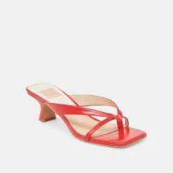 BREVEL HEELS CHILI LEATHER(Brevel Heels Chili Leather) 13 BREVEL HEELS CHILI LEATHER(Brevel Heels Chili Leather) -Dolce Vita DOLCEVITA HEELS BREVEL CHILILEATHER 01