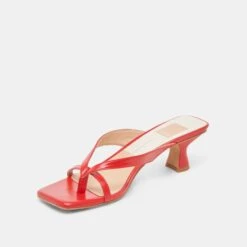 BREVEL WIDE HEELS CHILI LEATHER(Brevel Wide Heels Chili Leather) -Dolce Vita DOLCEVITA HEELS BREVEL CHILILEATHER 08 4ba0384a 03e5 4edc b7ec 76b58e603a15