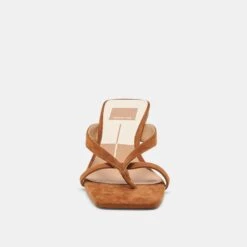 BREVEL HEELS DK BROWN SUEDE(Brevel Heels Dk Brown Suede) -Dolce Vita DOLCEVITA HEELS BREVEL DKBROWNSUEDE 04