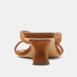 BREVEL HEELS DK BROWN SUEDE(Brevel Heels Dk Brown Suede) -Dolce Vita DOLCEVITA HEELS BREVEL DKBROWNSUEDE 05