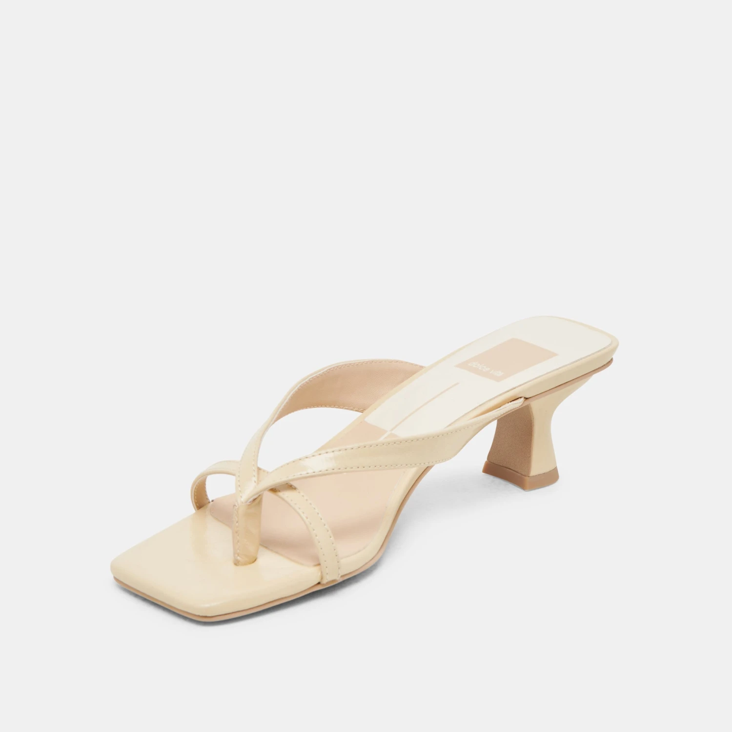 BREVEL HEELS LIGHT YELLOW LEATHER(Brevel Heels Light Yellow Leather) 5 BREVEL HEELS LIGHT YELLOW LEATHER(Brevel Heels Light Yellow Leather) - Image 5