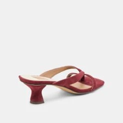 BREVEL HEELS OXBLOOD SUEDE(Brevel Heels Oxblood Suede) 11 BREVEL HEELS OXBLOOD SUEDE(Brevel Heels Oxblood Suede) -Dolce Vita DOLCEVITA HEELS BREVEL OXBLOODSUEDE 03