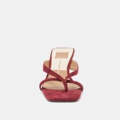 BREVEL HEELS OXBLOOD SUEDE(Brevel Heels Oxblood Suede) 14 BREVEL HEELS OXBLOOD SUEDE(Brevel Heels Oxblood Suede) -Dolce Vita DOLCEVITA HEELS BREVEL OXBLOODSUEDE 04