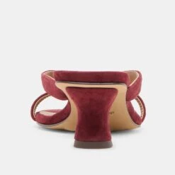 BREVEL HEELS OXBLOOD SUEDE(Brevel Heels Oxblood Suede) 15 BREVEL HEELS OXBLOOD SUEDE(Brevel Heels Oxblood Suede) -Dolce Vita DOLCEVITA HEELS BREVEL OXBLOODSUEDE 05