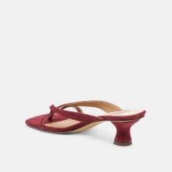 BREVEL HEELS OXBLOOD SUEDE(Brevel Heels Oxblood Suede) 13 BREVEL HEELS OXBLOOD SUEDE(Brevel Heels Oxblood Suede) -Dolce Vita DOLCEVITA HEELS BREVEL OXBLOODSUEDE 08