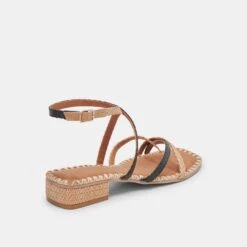 BRINN SANDALS BLACK NATURAL RAFFIA - Re:vita(Brinn Sandals Black Natural Raffia Resale) -Dolce Vita DOLCEVITA HEELS BRINN BLACK NATURALRAFFIA 03 3cbbeb21 482e 4545 b1ae 59548d961034
