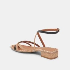 BRINN SANDALS BLACK NATURAL RAFFIA - Re:vita(Brinn Sandals Black Natural Raffia Resale) -Dolce Vita DOLCEVITA HEELS BRINN BLACK NATURALRAFFIA 08 155871e1 8e95 443d 8e2d c98356792c5b