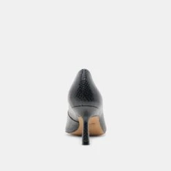 BRIONA HEELS ONYX EMBOSSED LEATHER(Briona Heels Onyx Embossed Leather) 21 BRIONA HEELS ONYX EMBOSSED LEATHER(Briona Heels Onyx Embossed Leather) -Dolce Vita DOLCEVITA HEELS BRIONA ONYX EMBOSSED LEATHER 05