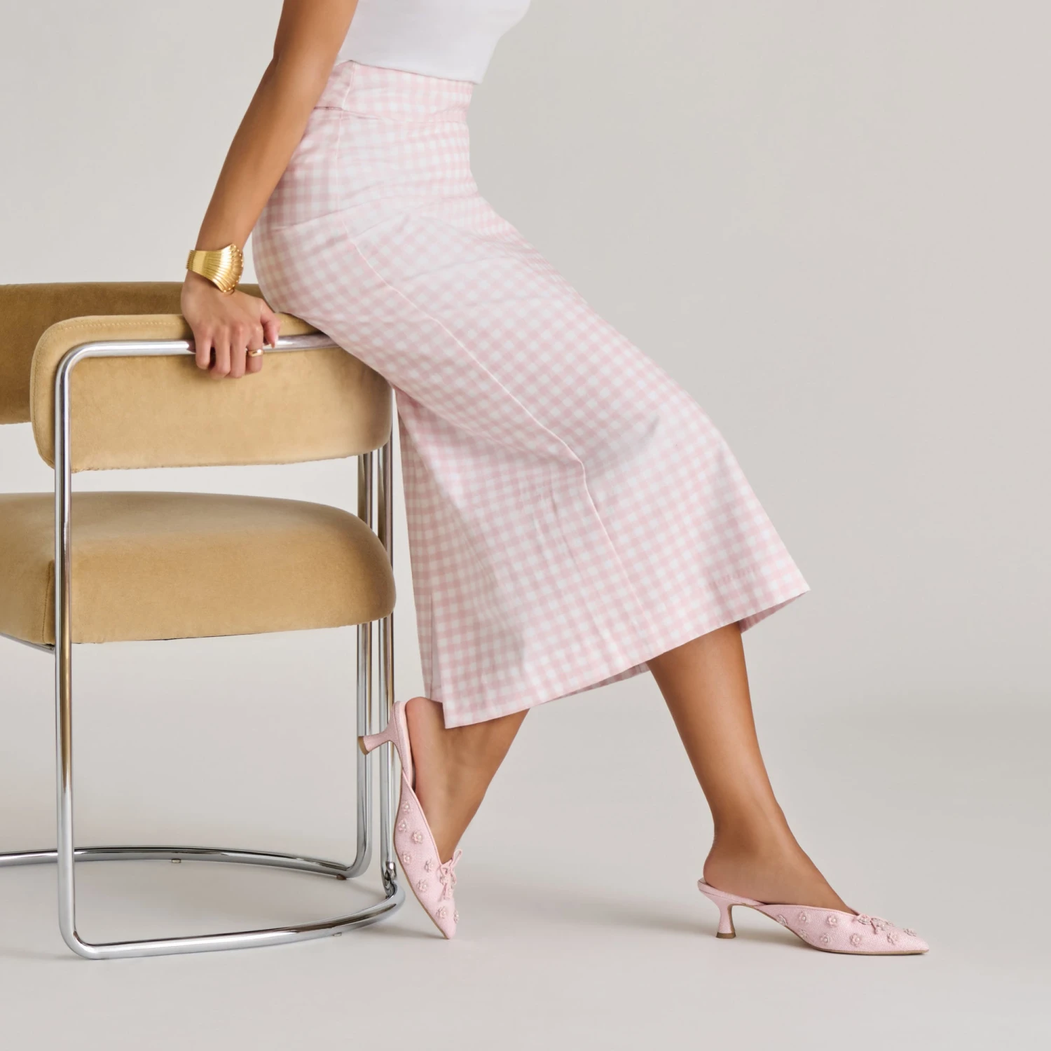 CAMILO X BYRDIE GOLF HEELS PINK RAFFIA(Camilo X Byrdie Golf Heels Pink Raffia) 2 CAMILO X BYRDIE GOLF HEELS PINK RAFFIA(Camilo X Byrdie Golf Heels Pink Raffia) - Image 2