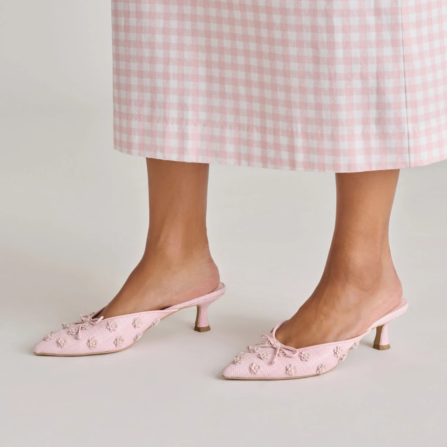 CAMILO X BYRDIE GOLF HEELS PINK RAFFIA(Camilo X Byrdie Golf Heels Pink Raffia) 4 CAMILO X BYRDIE GOLF HEELS PINK RAFFIA(Camilo X Byrdie Golf Heels Pink Raffia) - Image 4