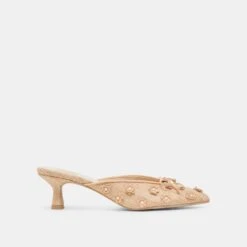 CAMILO HEELS LT NATURAL RAFFIA(Camilo Heels Lt Natural Raffia)