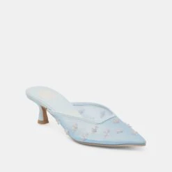 CLARA HEELS ICE BLUE MESH(Clara Heels Ice Blue Mesh) -Dolce Vita DOLCEVITA HEELS CLARA ICEBLUEMESH 01 73fae7ec 615a 4ef5 bcea 0b68cff044f9