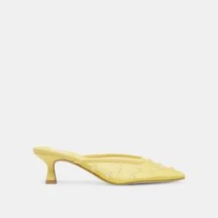 CLARA HEELS LEMON MESH(Clara Heels Lemon Mesh)