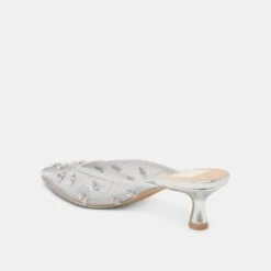CLARA WIDE HEELS SILVER MESH(Clara Wide Heels Silver Mesh) -Dolce Vita DOLCEVITA HEELS CLARA SILVERMESH 09 51cbe5a9 f541 42b3 bf26 1f0239136c42