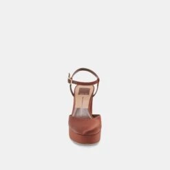 CLAUD HEELS CHOCOLATE SATIN(Claud Heels Chocolate Satin) -Dolce Vita DOLCEVITA HEELS CLAUD CHOCOLATESATIN 04