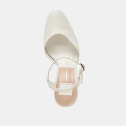 CLAUD HEELS WHITE SATIN(Claud Heels White Satin) -Dolce Vita DOLCEVITA HEELS CLAUD WHITESATIN 06