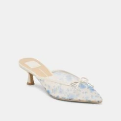 CLEO HEELS BLUE FLORAL MESH(Cleo Heels Blue Floral Mesh) 16 CLEO HEELS BLUE FLORAL MESH(Cleo Heels Blue Floral Mesh) -Dolce Vita DOLCEVITA HEELS CLEO BLUEFLORALMESH 01