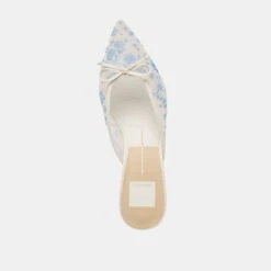 CLEO HEELS BLUE FLORAL MESH(Cleo Heels Blue Floral Mesh) 26 CLEO HEELS BLUE FLORAL MESH(Cleo Heels Blue Floral Mesh) -Dolce Vita DOLCEVITA HEELS CLEO BLUEFLORALMESH 06
