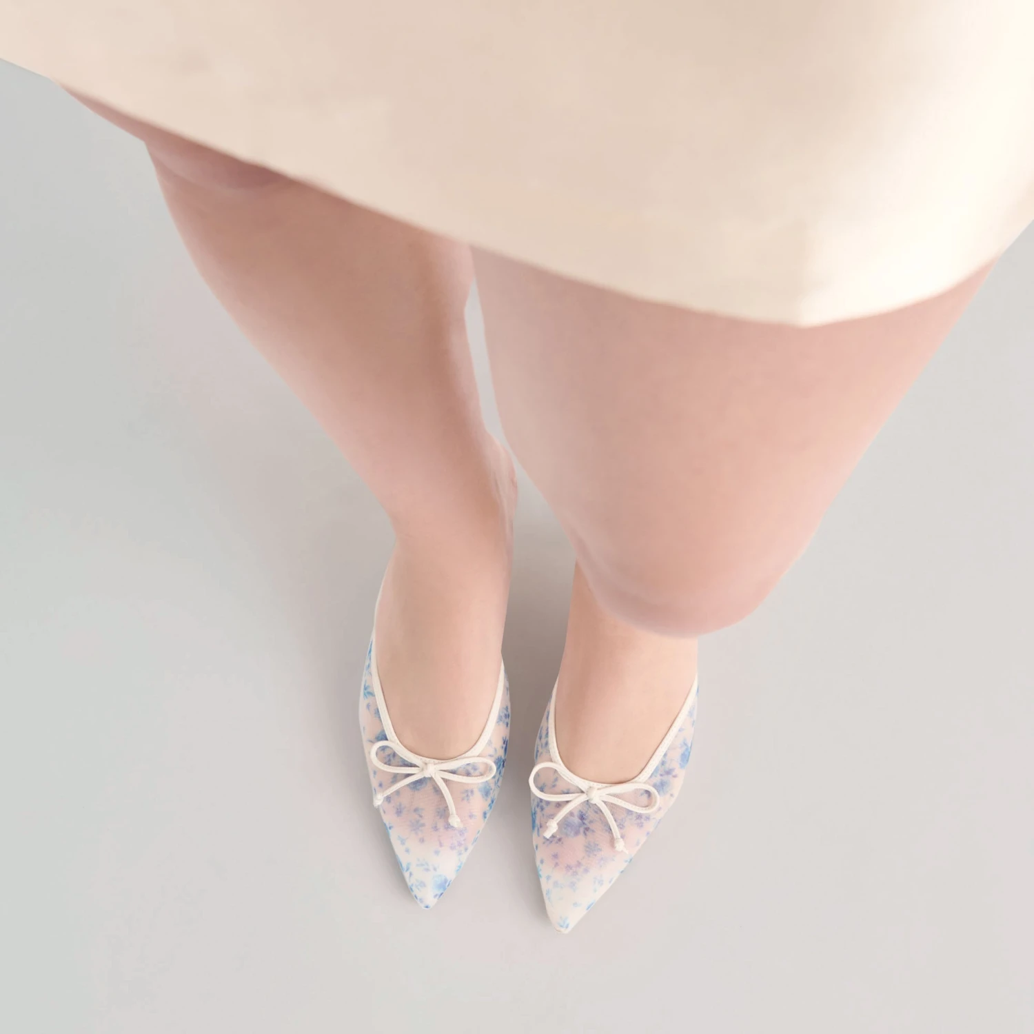 CLEO HEELS BLUE FLORAL MESH(Cleo Heels Blue Floral Mesh) 10 CLEO HEELS BLUE FLORAL MESH(Cleo Heels Blue Floral Mesh) - Image 10