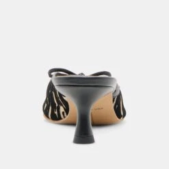 CLEO HEELS ZEBRA VELVET MESH(Cleo Heels Zebra Velvet Mesh) -Dolce Vita DOLCEVITA HEELS CLEO ZEBRA VELVET MESH 05