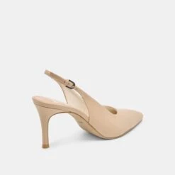 ELASI HEELS BEIGE CRINKLE PATENT(Elasi Heels Beige Crinkle Patent) -Dolce Vita DOLCEVITA HEELS ELASI BEIGE CRINKLE PATENT 03