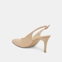 ELASI HEELS BEIGE CRINKLE PATENT(Elasi Heels Beige Crinkle Patent) -Dolce Vita DOLCEVITA HEELS ELASI BEIGE CRINKLE PATENT 08