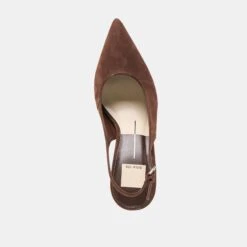 ELASI HEELS DK BROWN NUBUCK(Elasi Heels Dk Brown Nubuck) -Dolce Vita DOLCEVITA HEELS ELASI DKBROWNNUBUCK 06