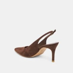 ELASI HEELS DK BROWN NUBUCK(Elasi Heels Dk Brown Nubuck) -Dolce Vita DOLCEVITA HEELS ELASI DKBROWNNUBUCK 08