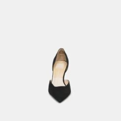 ELOY HEELS ONYX SUEDE(Eloy Heels Onyx Suede) -Dolce Vita DOLCEVITA HEELS ELOY ONYXSUEDE 04