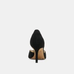 ELOY HEELS ONYX SUEDE(Eloy Heels Onyx Suede) -Dolce Vita DOLCEVITA HEELS ELOY ONYXSUEDE 05