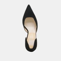 ELOY HEELS ONYX SUEDE(Eloy Heels Onyx Suede) -Dolce Vita DOLCEVITA HEELS ELOY ONYXSUEDE 06