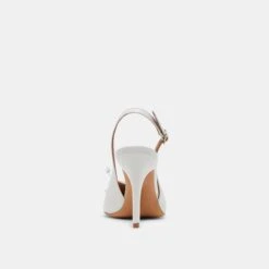 GEENA HEELS WHITE LEATHER(Geena Heels White Leather) 15 GEENA HEELS WHITE LEATHER(Geena Heels White Leather) -Dolce Vita DOLCEVITA HEELS GEENA WHITELEATHER 05