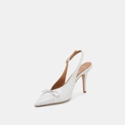 GEENA HEELS WHITE LEATHER(Geena Heels White Leather) 12 GEENA HEELS WHITE LEATHER(Geena Heels White Leather) -Dolce Vita DOLCEVITA HEELS GEENA WHITELEATHER 08 ebf12013 b49a 418d a95f 1e13883b1b17
