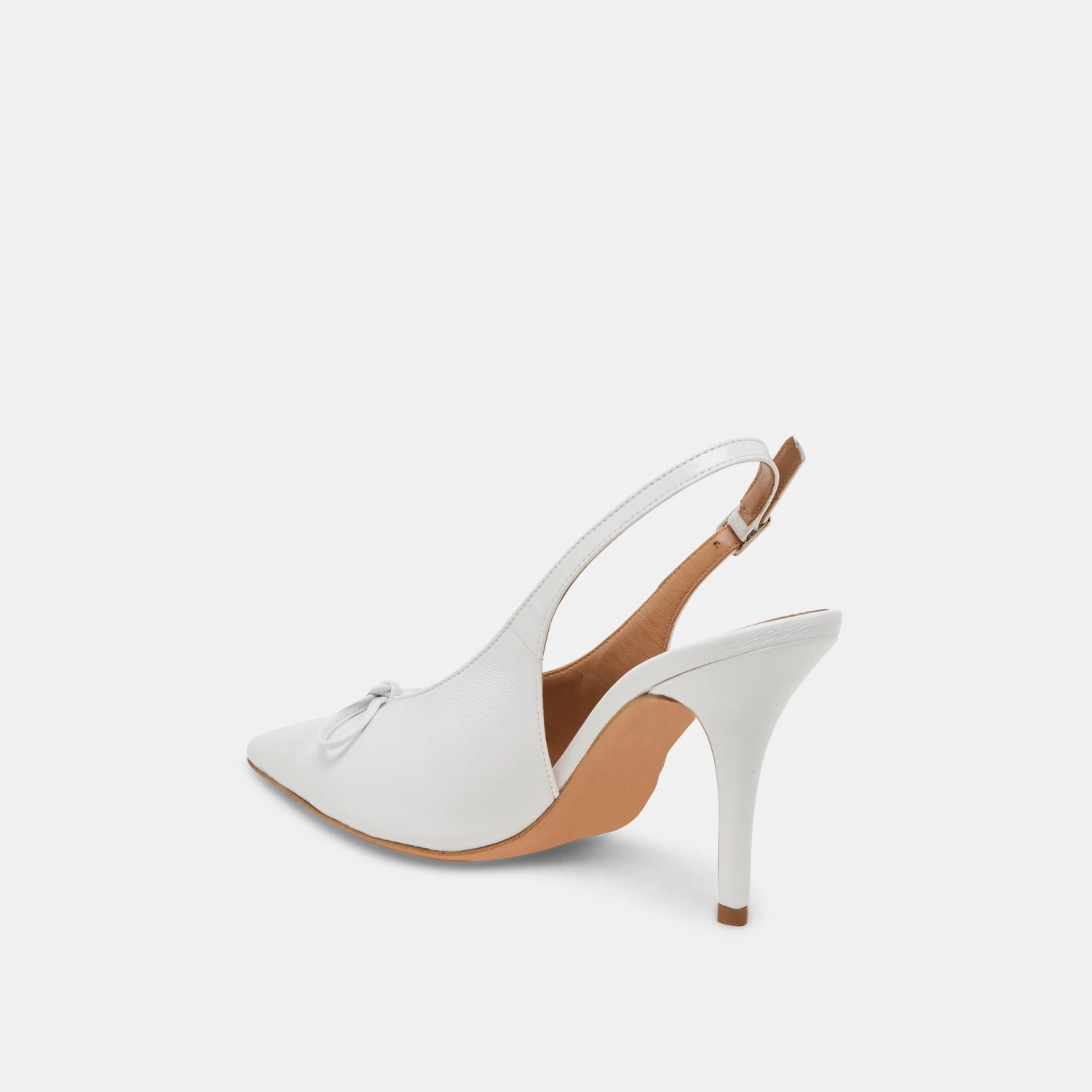 GEENA HEELS WHITE LEATHER(Geena Heels White Leather) 5 GEENA HEELS WHITE LEATHER(Geena Heels White Leather) - Image 5