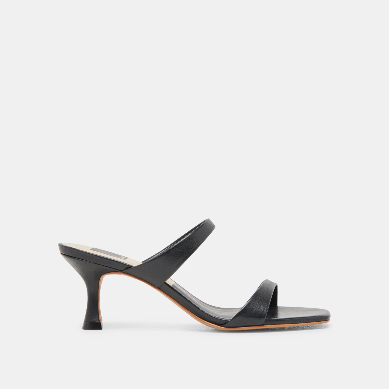 GENORA WIDE HEELS BLACK LEATHER(Genora Wide Heels Black Leather) 1 GENORA WIDE HEELS BLACK LEATHER(Genora Wide Heels Black Leather)