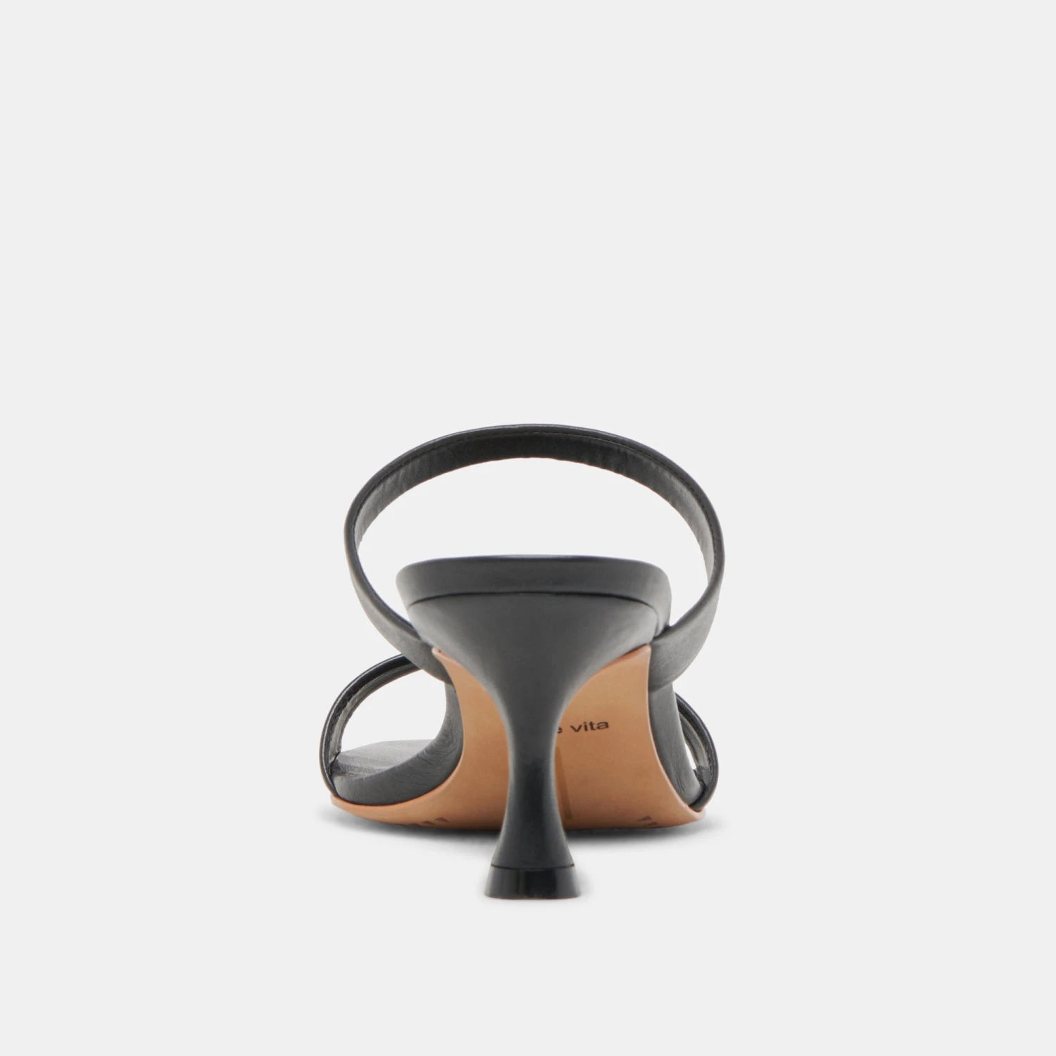 GENORA WIDE HEELS BLACK LEATHER(Genora Wide Heels Black Leather) 7 GENORA WIDE HEELS BLACK LEATHER(Genora Wide Heels Black Leather) - Image 7