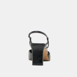 GINAY HEELSBLACK LEATHER(Ginay Heels Black Leather) -Dolce Vita DOLCEVITA HEELS GINAY BLACKLEATHER 05