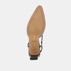 GINAY HEELSBLACK LEATHER(Ginay Heels Black Leather) -Dolce Vita DOLCEVITA HEELS GINAY BLACKLEATHER 07