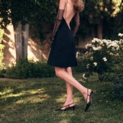 GINAY HEELSBLACK LEATHER(Ginay Heels Black Leather) -Dolce Vita DOLCEVITA HEELS GINAY BLACK LEATHER 1