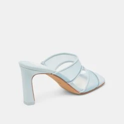 GITEL WIDE HEELS ICE BLUE MESH(Gitel Wide Heels Ice Blue Mesh) -Dolce Vita DOLCEVITA HEELS GITEL ICEBLUEMESH 03