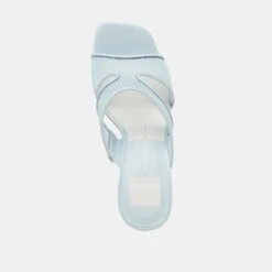 GITEL WIDE HEELS ICE BLUE MESH(Gitel Wide Heels Ice Blue Mesh) -Dolce Vita DOLCEVITA HEELS GITEL ICEBLUEMESH 06