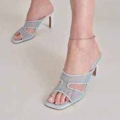 GITEL HEELS ICE BLUE MESH(Gitel Heels Ice Blue Mesh) 15 GITEL HEELS ICE BLUE MESH(Gitel Heels Ice Blue Mesh) -Dolce Vita DOLCEVITA HEELS GITEL ICEBLUEMESH ONFOOT 02