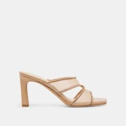 GITEL HEELS LIGHT TAN MESH(Gitel Heels Light Tan Mesh)