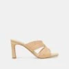 GITEL HEELS LT NATURAL RAFFIA(Gitel Heels Lt Natural Raffia)