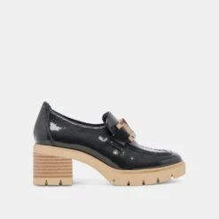 HAROLD HEELS MIDNIGHT PATENT LEATHER(Harold Heels Midnight Patent Leather)