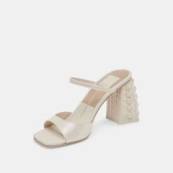 JEMMY PEARL HEELS VANILLA SILK(Jemmy Pearl Heels Vanilla Silk) 20 JEMMY PEARL HEELS VANILLA SILK(Jemmy Pearl Heels Vanilla Silk) -Dolce Vita DOLCEVITA HEELS JEMMYPEARL VANILLASILK 08