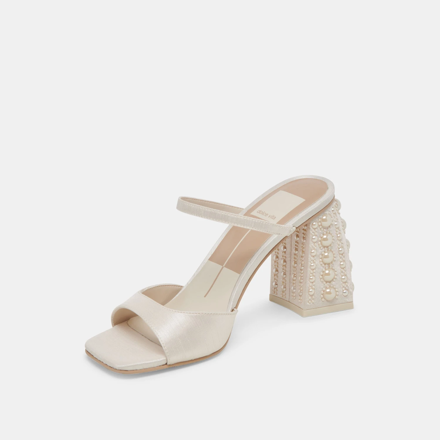 JEMMY PEARL HEELS VANILLA SILK(Jemmy Pearl Heels Vanilla Silk) 8 JEMMY PEARL HEELS VANILLA SILK(Jemmy Pearl Heels Vanilla Silk) - Image 8