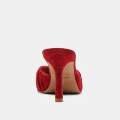 KAIRI HEELS CRIMSON SUEDE(Kairi Heels Crimson Suede) 23 KAIRI HEELS CRIMSON SUEDE(Kairi Heels Crimson Suede) -Dolce Vita DOLCEVITA HEELS KAIRI CRIMSONSUEDE 05